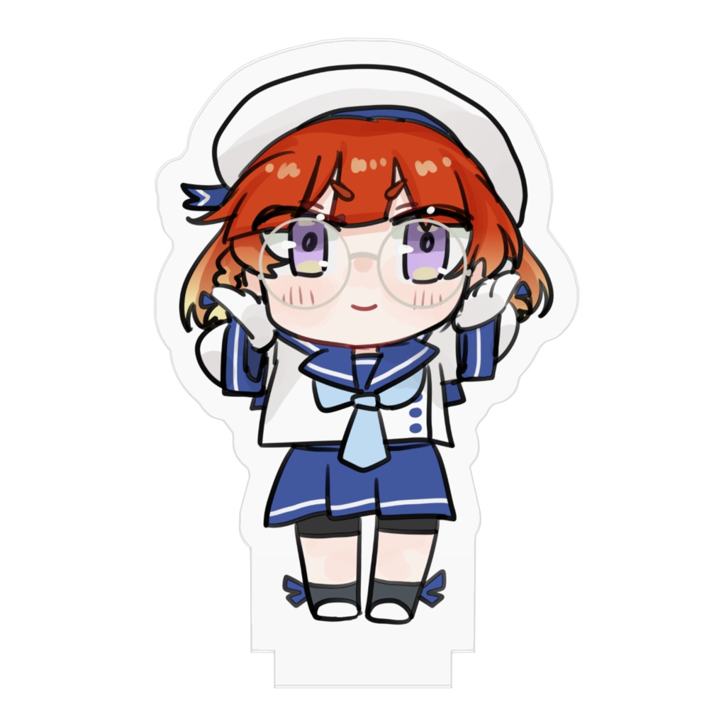 めがねアクスタ 金ぶち択捉