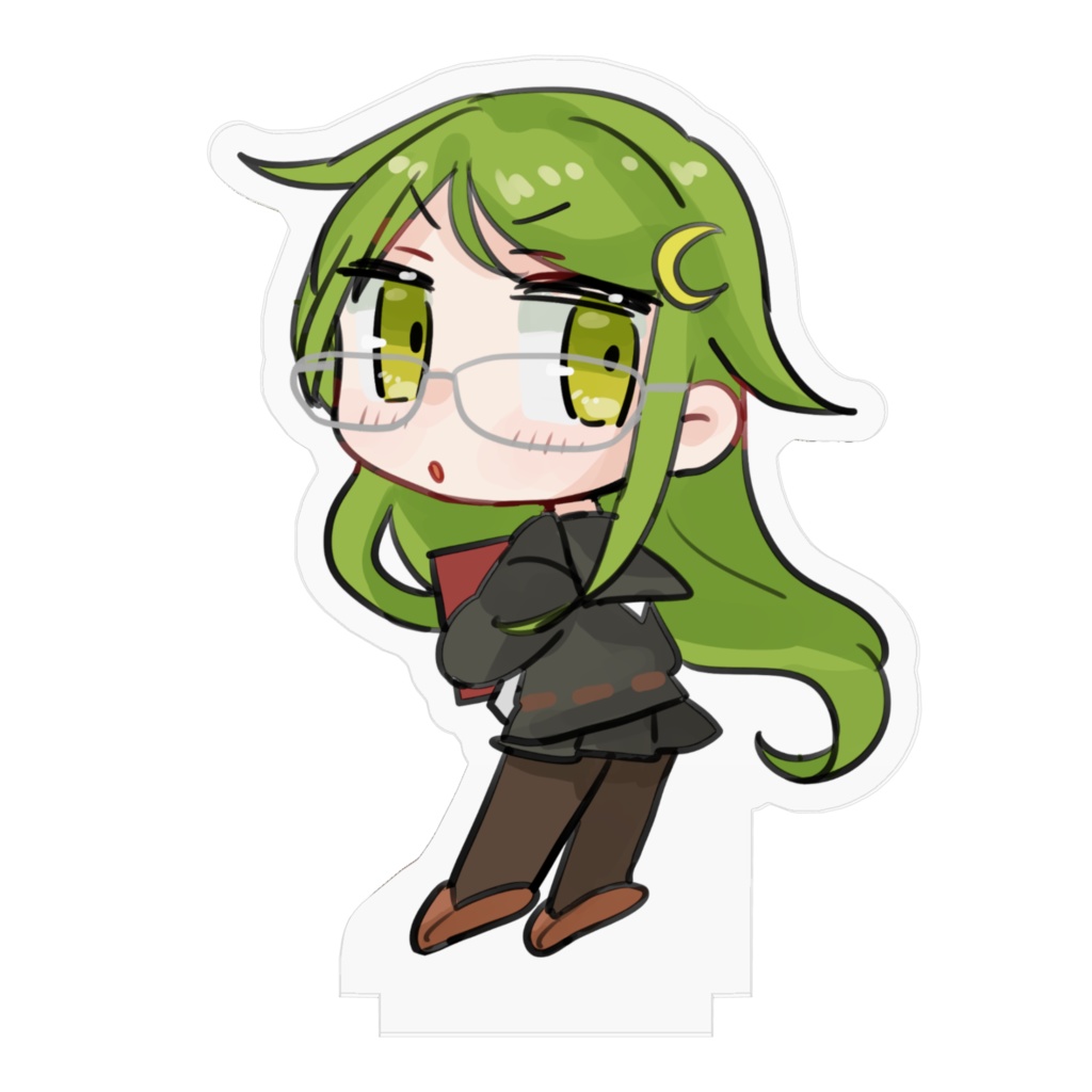 めがねアクスタ 銀ぶち長月