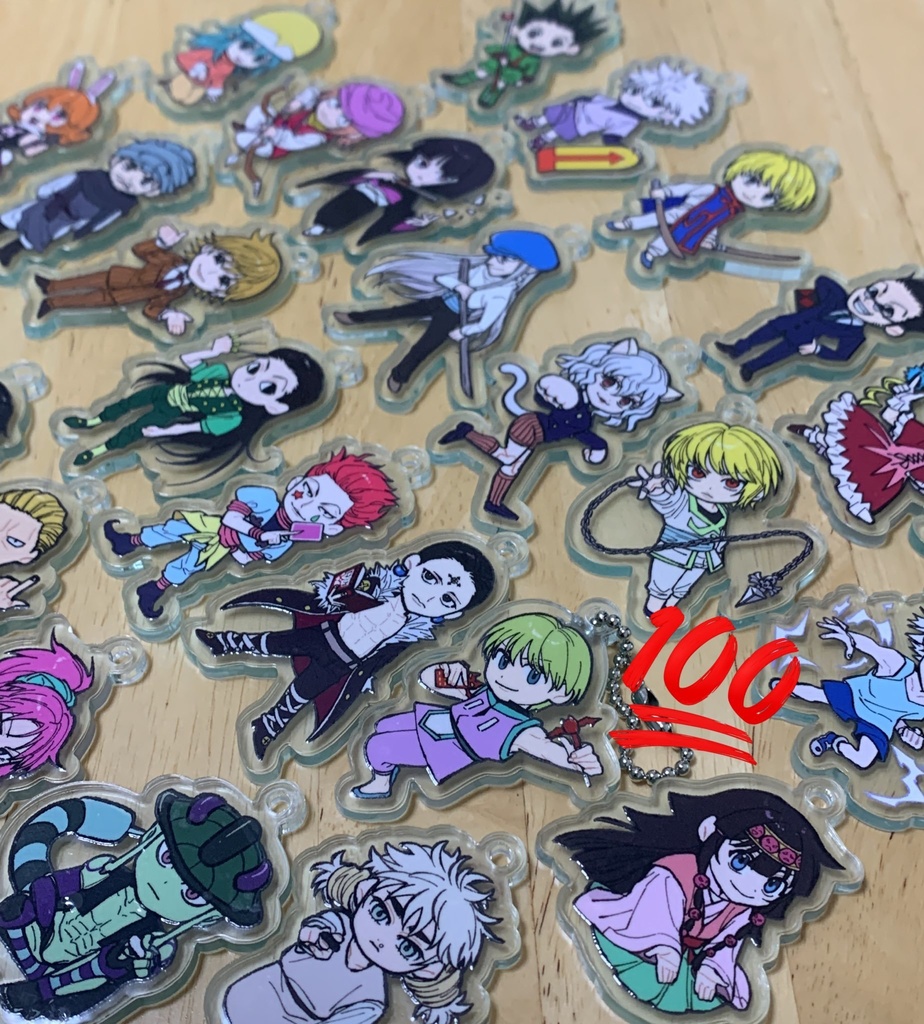 アクリルボールチェーン