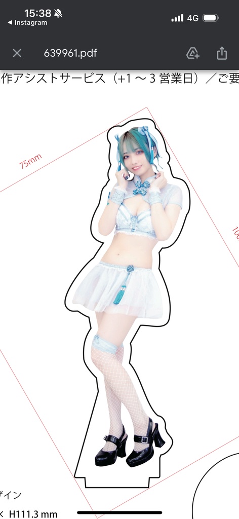 Tin Waltz写真集アクスタ