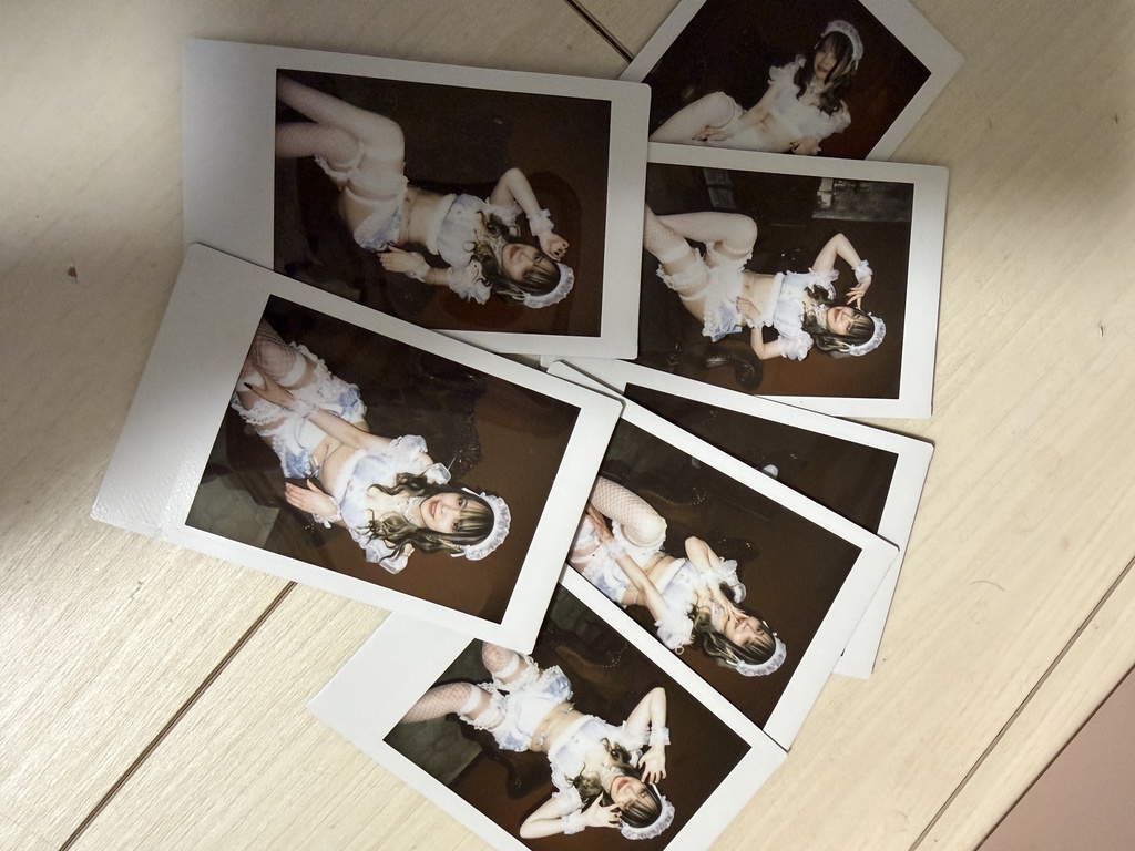 青セクシー衣装チェキ20260124