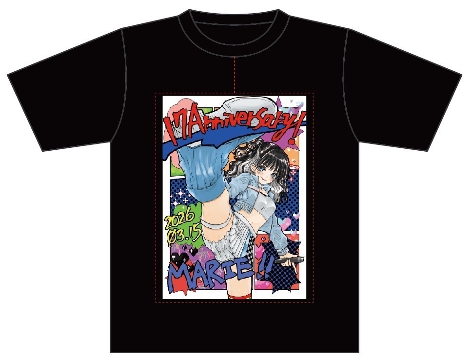 17周年Tシャツまりえ画サイズ教えてくださいくだ