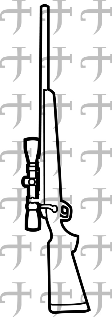 Carbine PNG transparent Vector tattoo VRchat avatar VROID