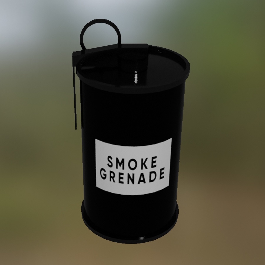 Military Care Package PACK Supply Crate Parachute Ammo Meds MRE Wooden Boxes TAG Pallet Smoke Grenade Signal 3D Blender FBX VRCHAT PROP