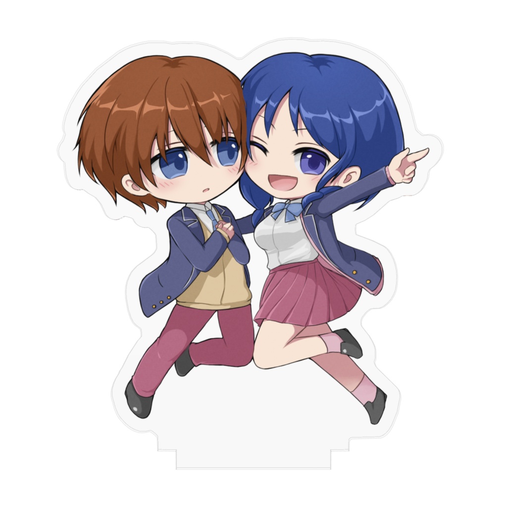 真希と小波のちみっとアクスタ