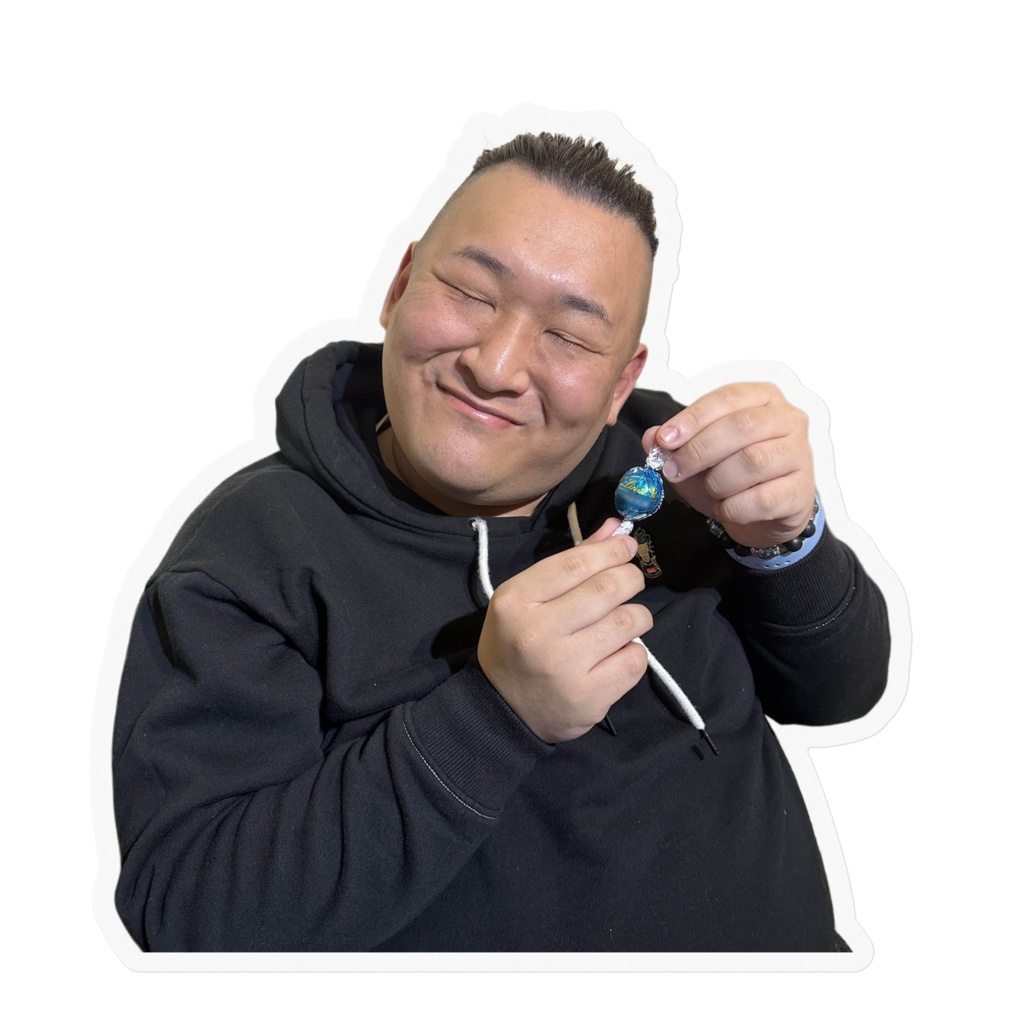 さたにあステッカー 【笑顔】