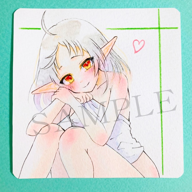 無職転生 シルフィ アナログイラスト原画 シルフィエット
