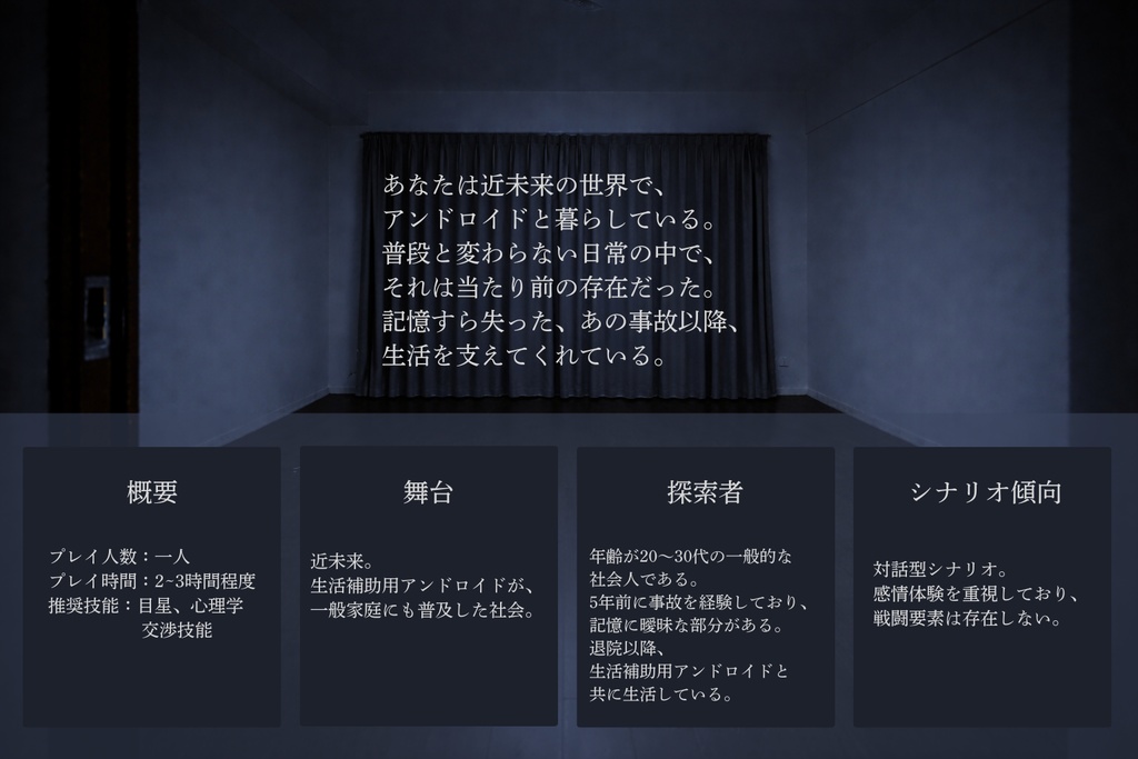 クトゥルフ神話TRPG 6版シナリオ『変わらず在る』 SPLL:E189112