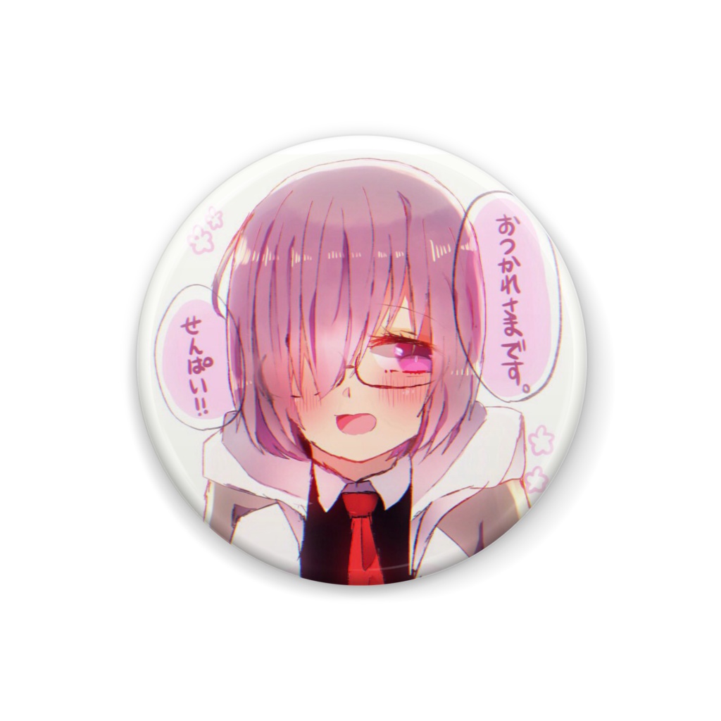 缶バッチましゅ