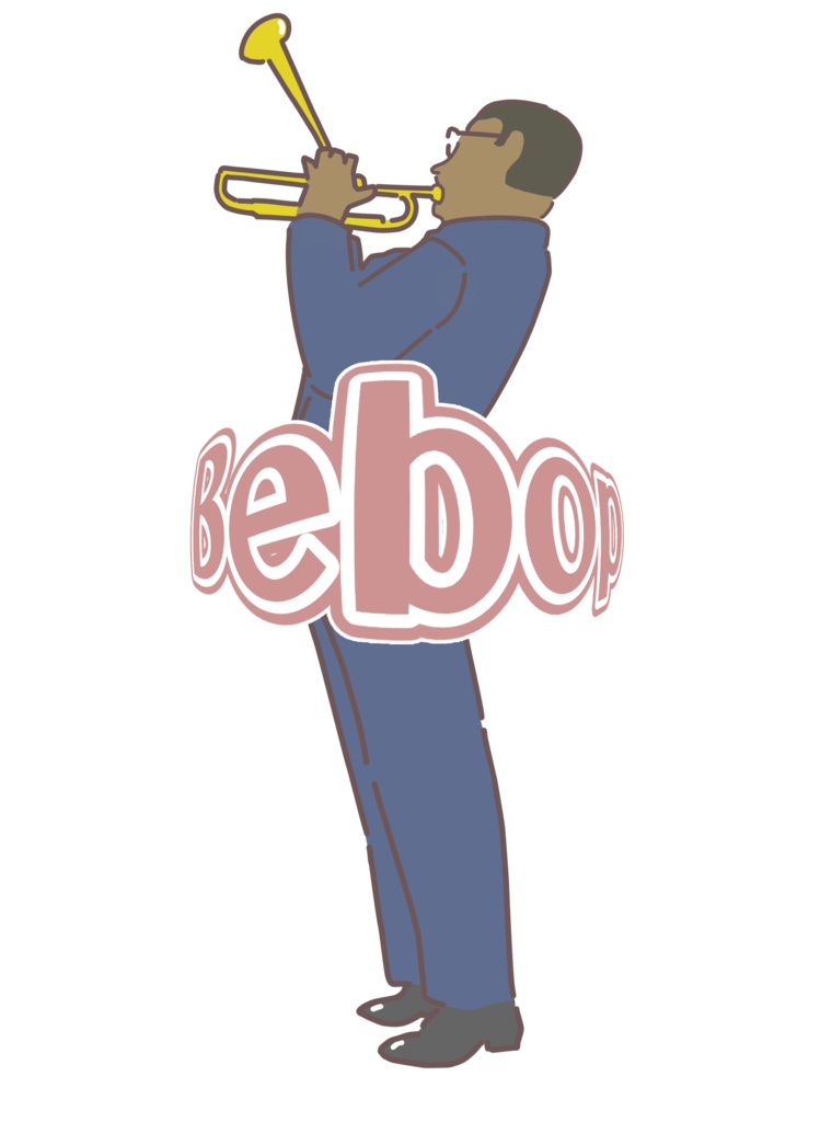 JAZZTシャツ/Bebop