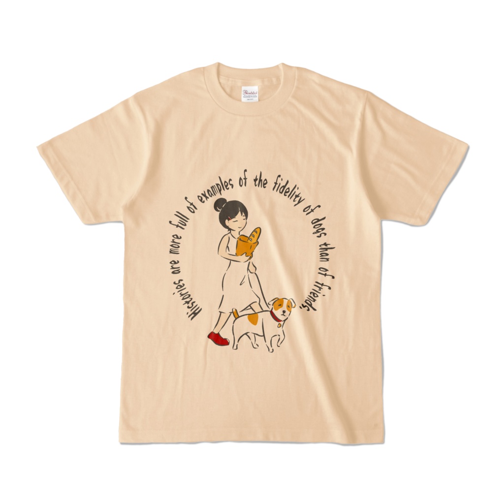 愛犬とお散歩 【 Histories are more full of examples of the fidelity of dogs than of friends.】 『歴史は、友人の忠実さよりも犬の忠実さの例でいっぱいである』 