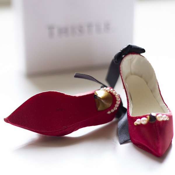 Back ribbon 1/3size doll shoes