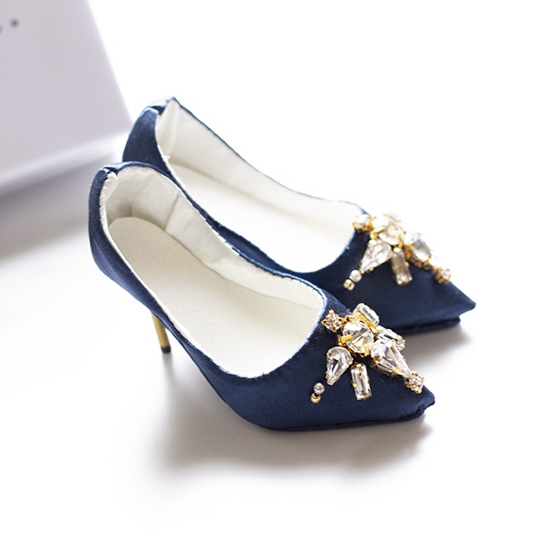 Cobalt 1/3size doll shoes