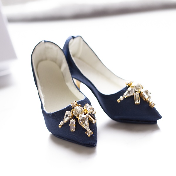 Cobalt 1/3size doll shoes