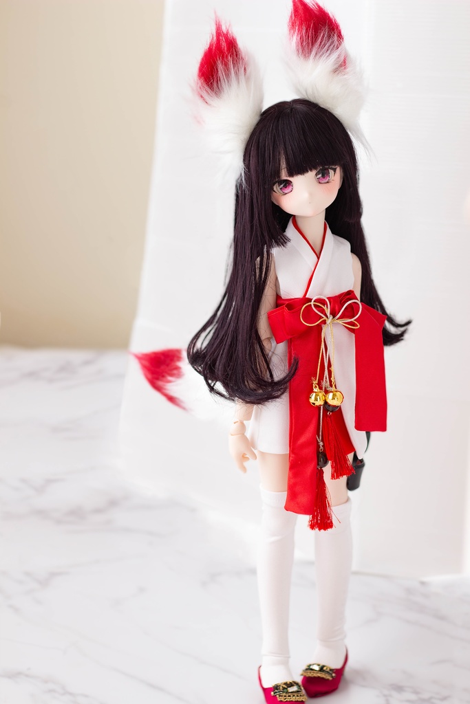 巫女風ワンピ狐ちゃんセット(一人2点まで)