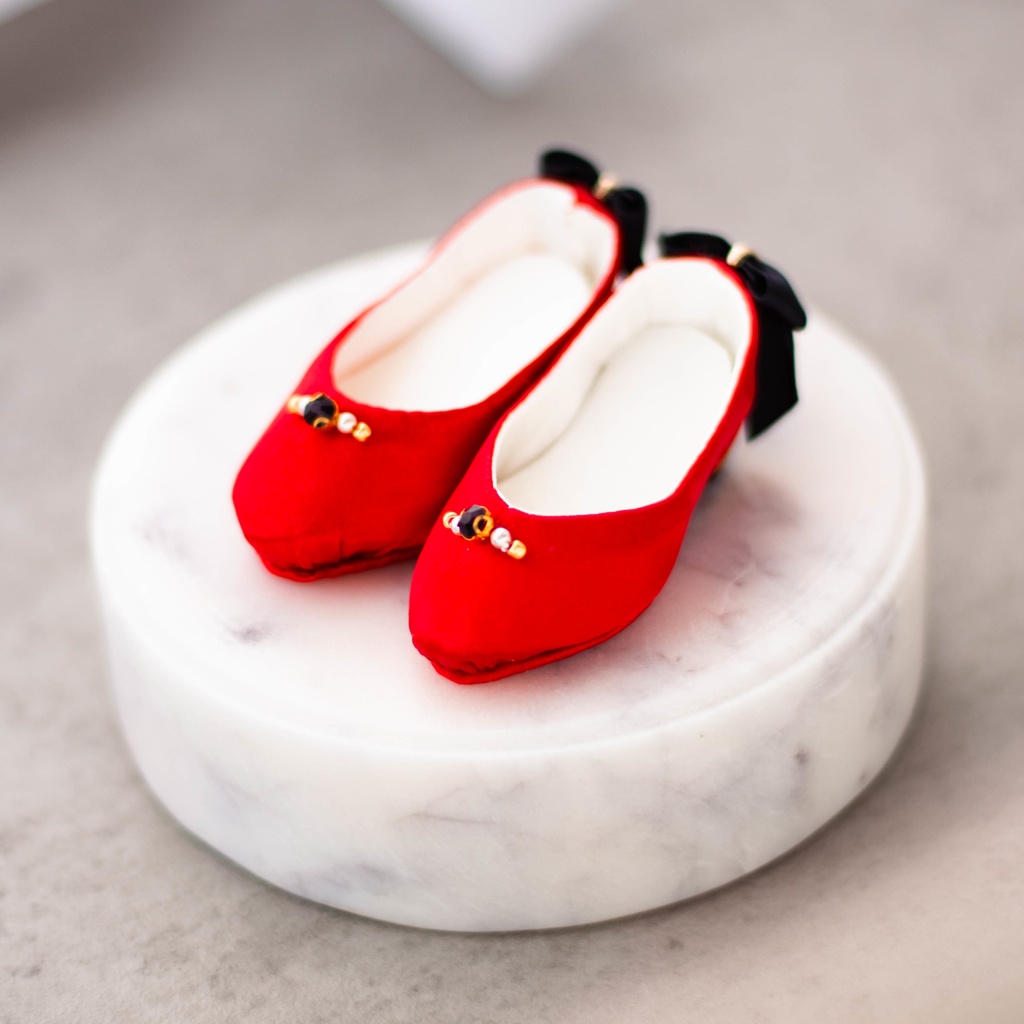 - SALE - 1/4siz doll shoes // red //