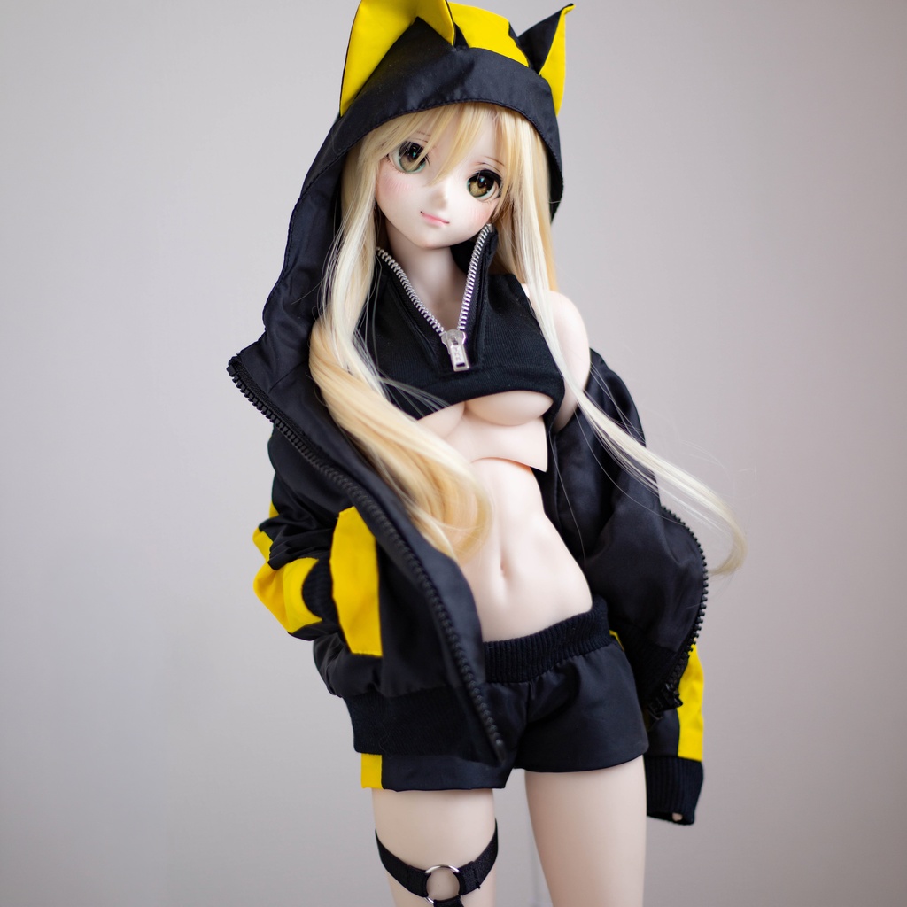 1/3siz ネコミミパーカーset