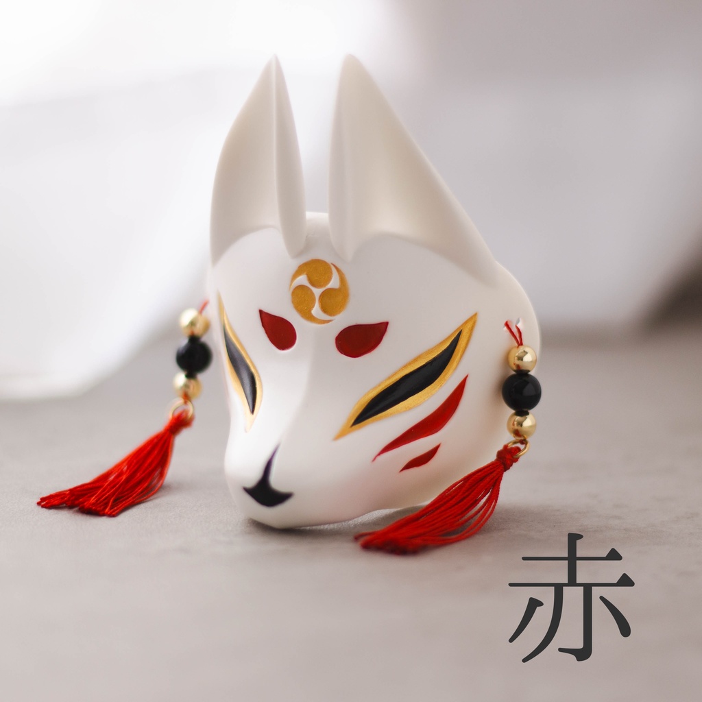 狐面 for1/3-1/4 size doll