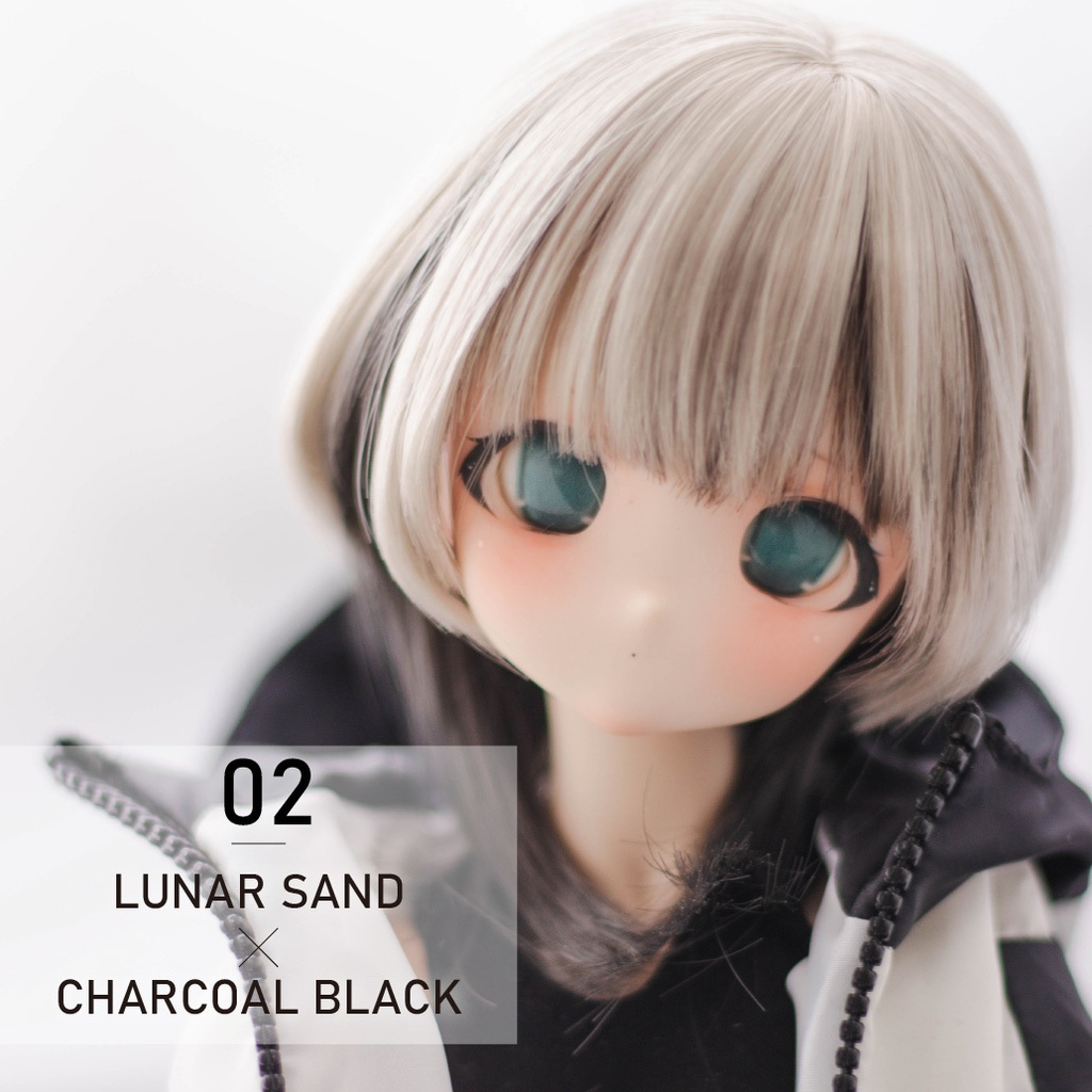 WIG TYPE.02/ぱっつんウルフ/ blunt bangs wolf cut