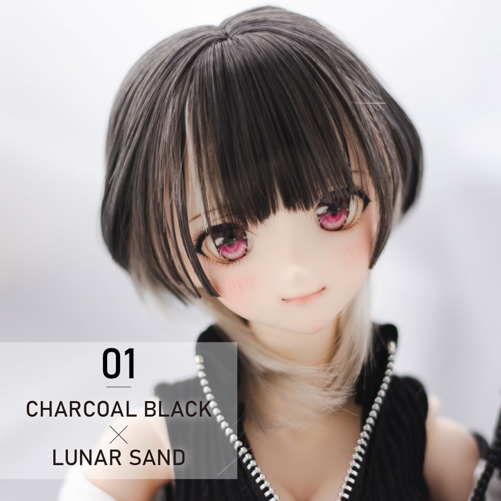 WIG TYPE.02/ぱっつんウルフ/ blunt bangs wolf cut