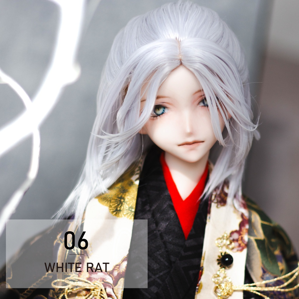 WIG TYPE.04/結い上げウルフ/ tied wolf cut hair