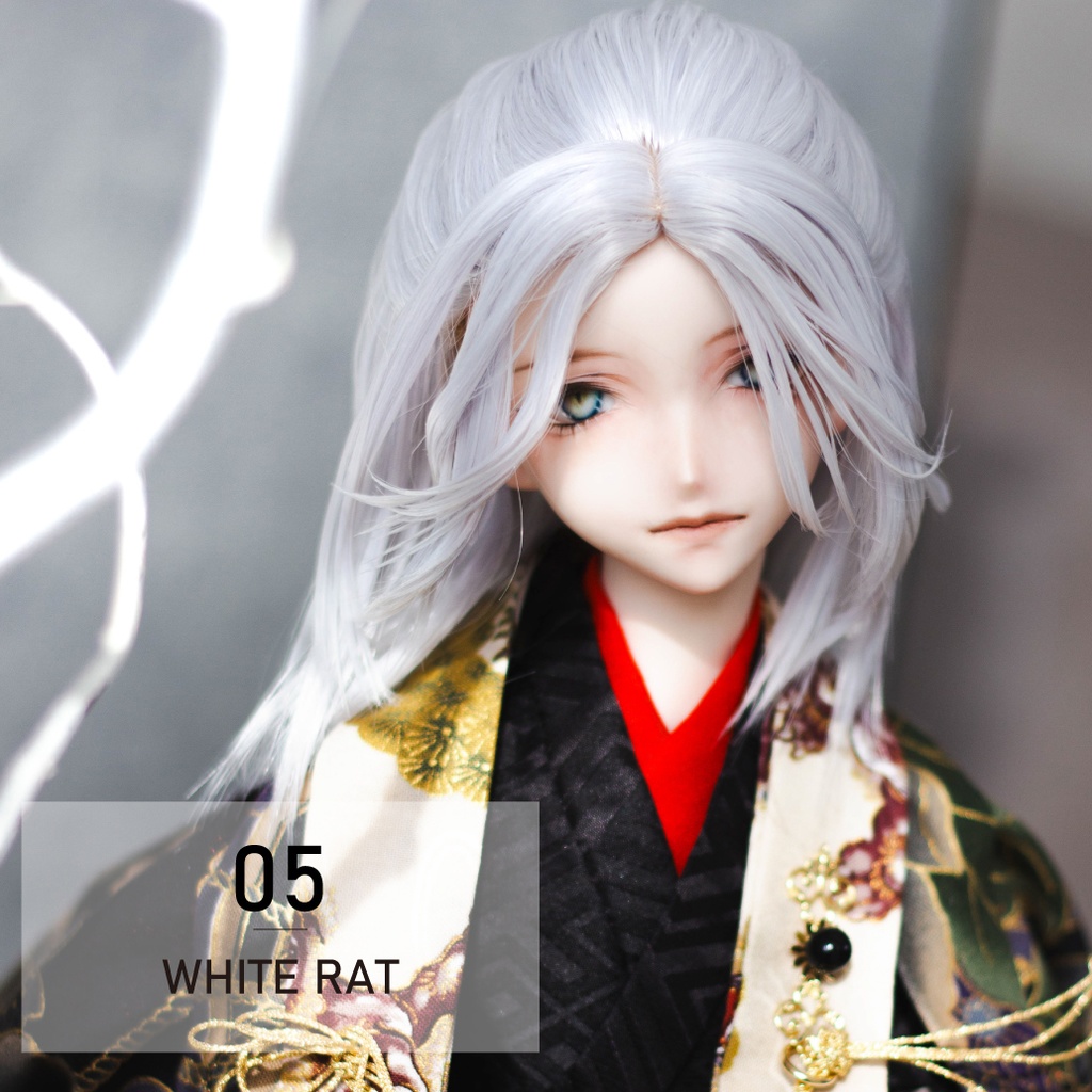 WIG TYPE.04/結い上げウルフ/ tied wolf cut hair