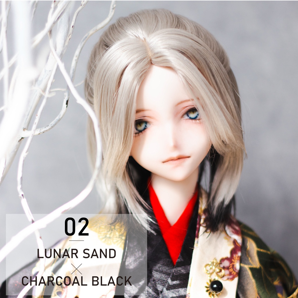 WIG TYPE.04/結い上げウルフ/ tied wolf cut hair