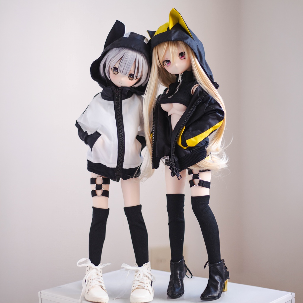 1/4siz ネコミミパーカーset