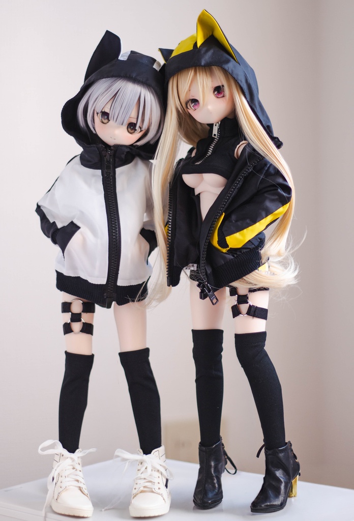 1/4siz ネコミミパーカーset