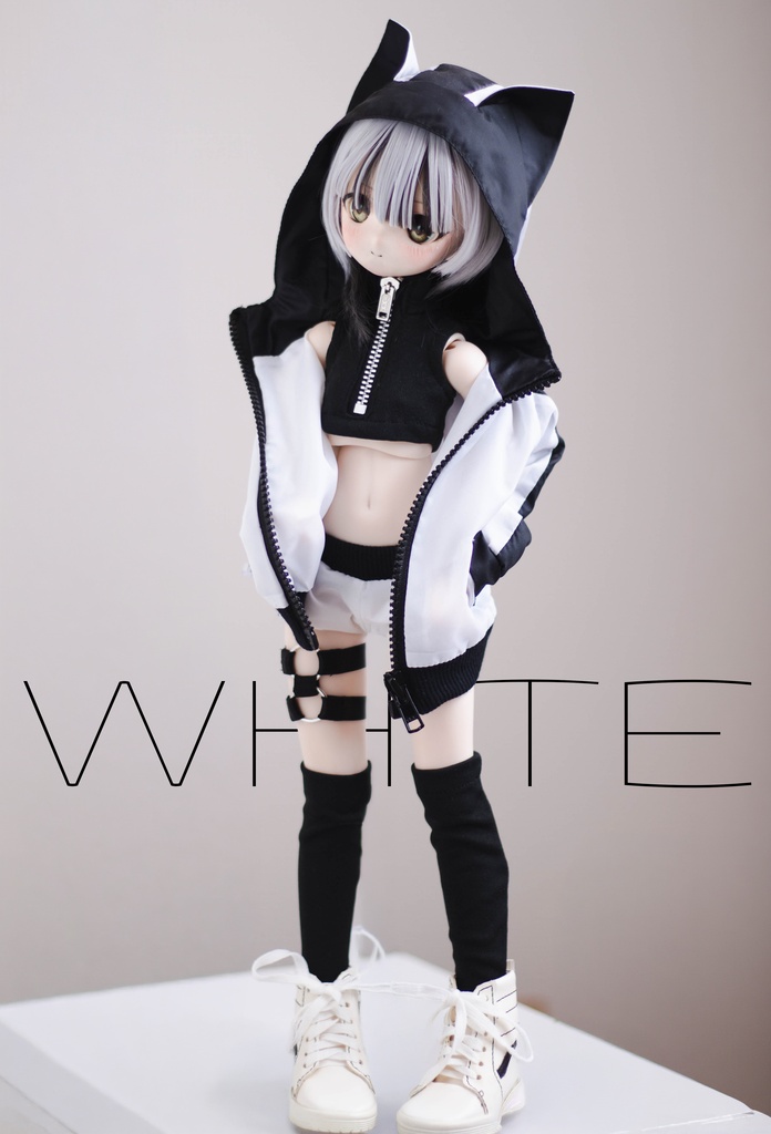 1/4siz ネコミミパーカーset