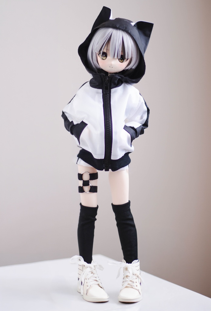 1/4siz ネコミミパーカーset