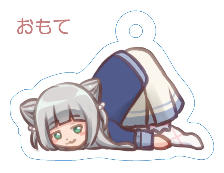 美亜ちゃんミニアクリルキーホルダー