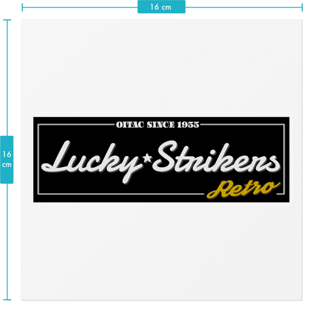 Lucky★Strikers ステッカー
