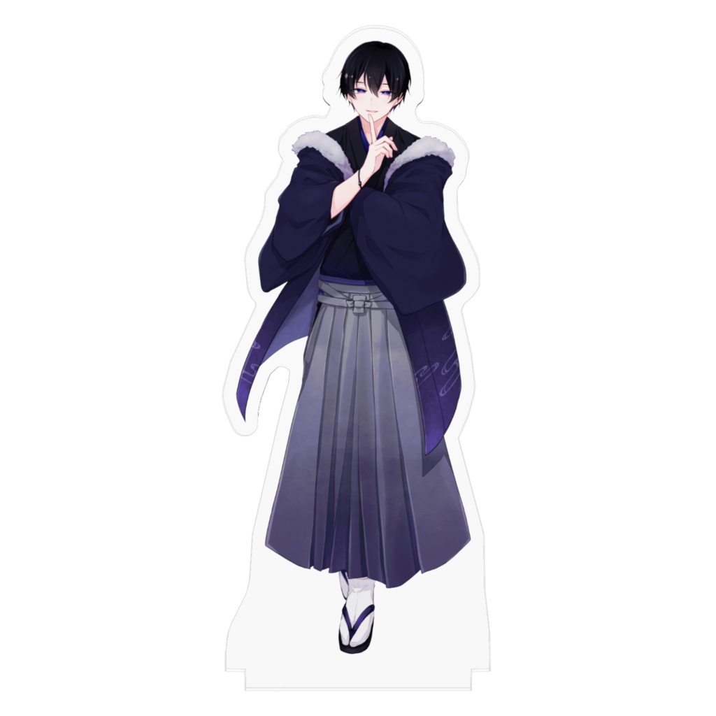 結城穹立ち絵 袴ver. アクリルフィギュア - 100x100mm