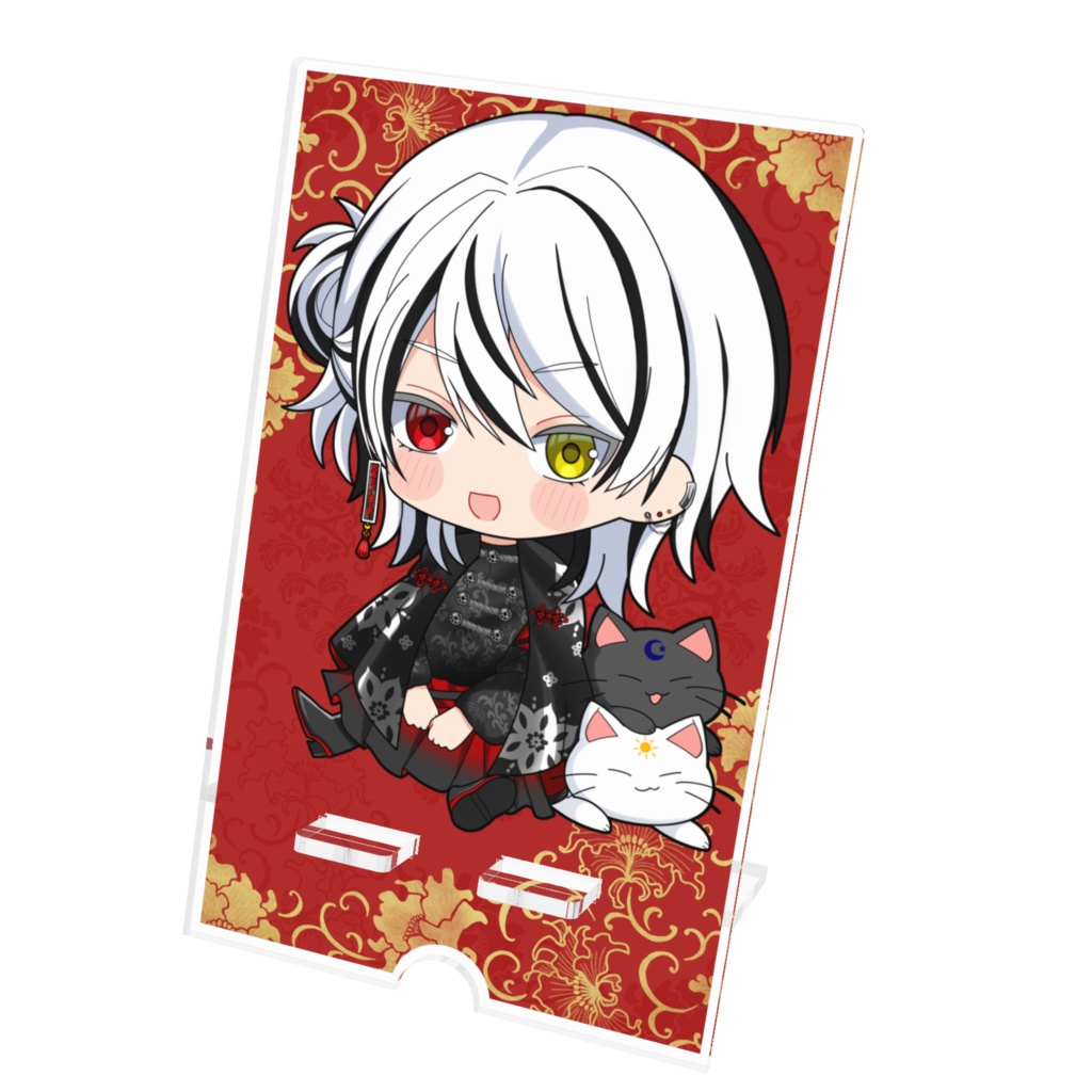 【一周年グッズ】デフォルメアクリルスマホスタンド【受注生産】