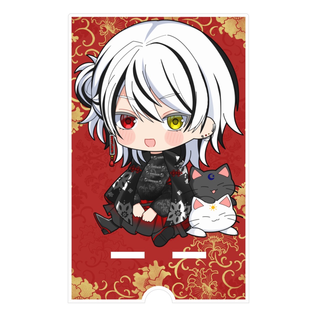 【一周年グッズ】デフォルメアクリルスマホスタンド【受注生産】