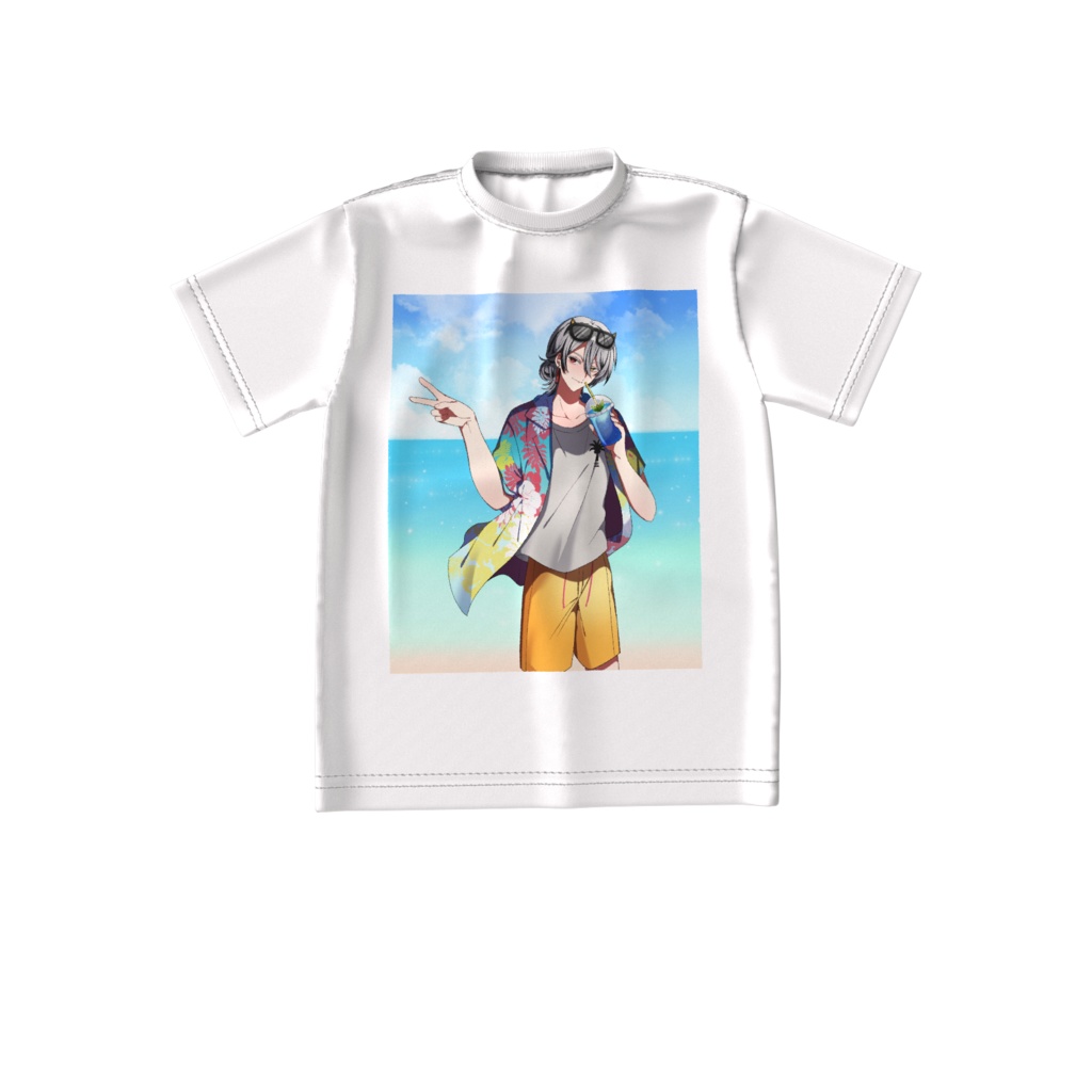 【2025バースデー】猫仙人サマービッグシルエットTシャツ【受注生産】