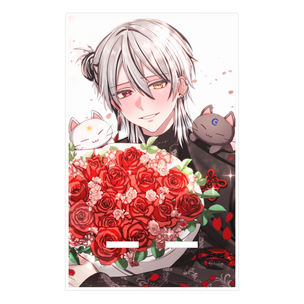 【猫仙人2周年】アクリルスマホスタンド【受注生産】