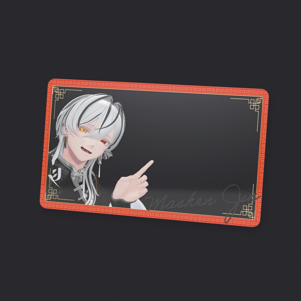 【3周年】フォトクリアカード(指さしver.)【受注生産】