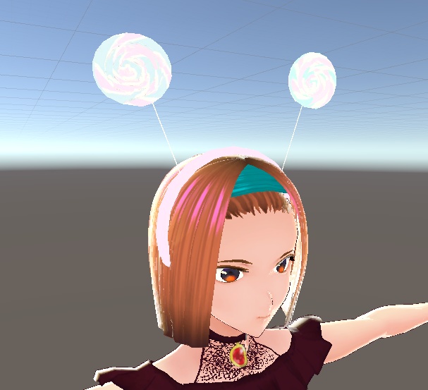 ぐるぐるキャンディーカチューシャ