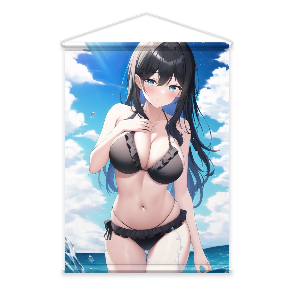 【B2タペストリー】オリジナルAIイラスト/Original AI Illustration