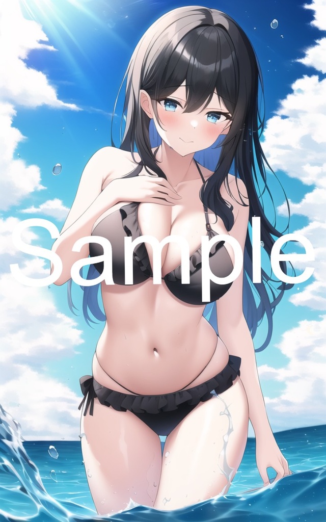 【B2タペストリー】オリジナルAIイラスト/Original AI Illustration