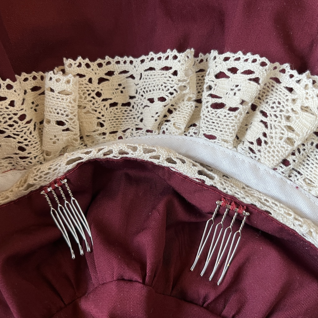 耳が聞こえるボンネット~muguet~/トーションレース