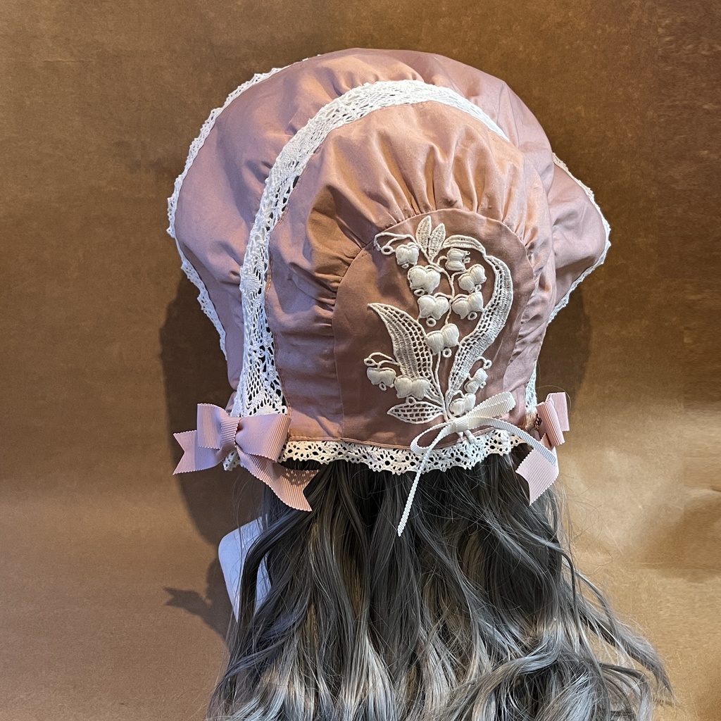 耳が聞こえるボンネット~muguet~/トーションレース