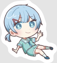 【在庫販売】ステッカー アレン/栞織すず/ⁿagi/はつき/808号室ロゴ/よふへやロゴ/集合/全種セット