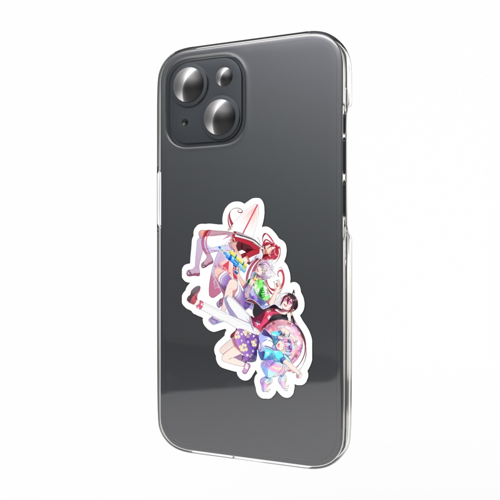 しじまステッカー