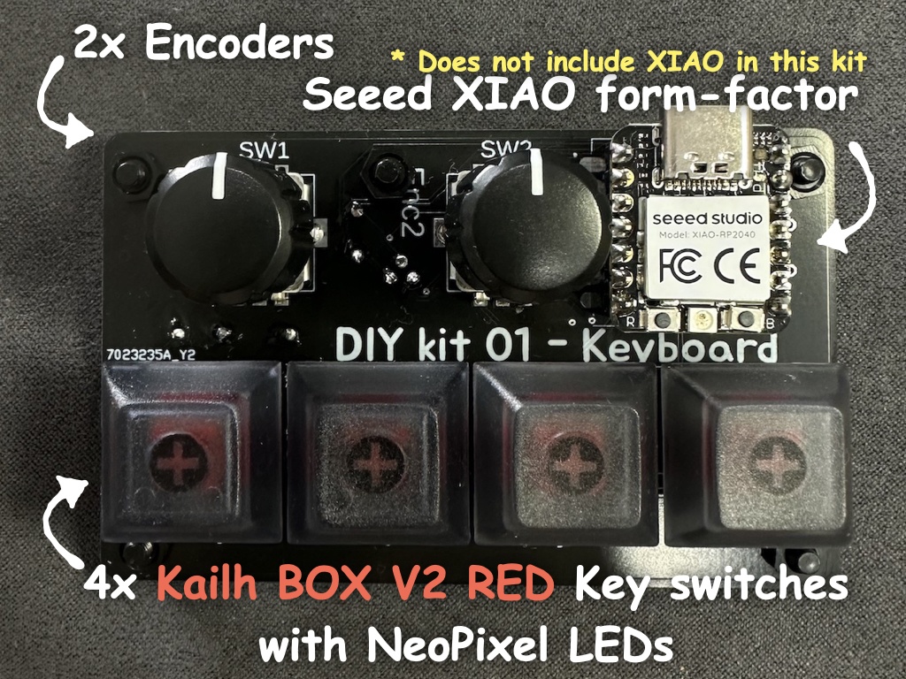 DIY kit 01 - Keyboard XIAO RP2040