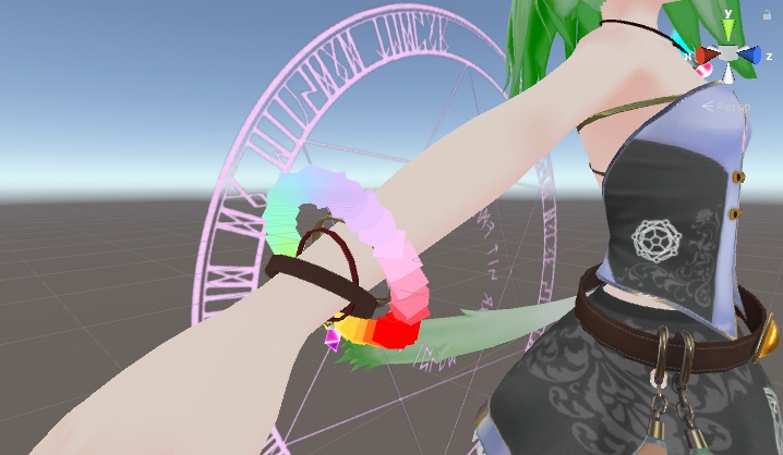 メッシュパーティクルブレスレット