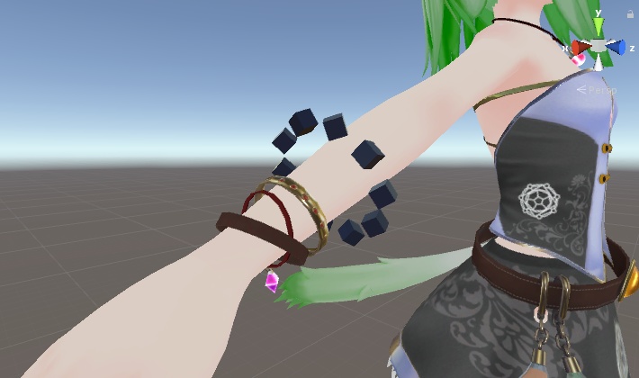 メッシュパーティクルブレスレット