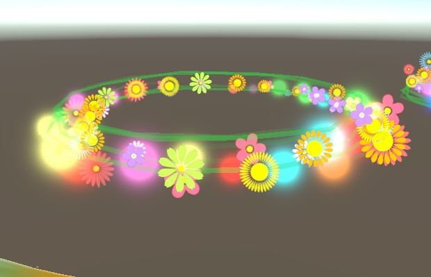 花冠パーティクル